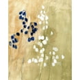 thumbnail image 2 of Bragg, Janel 15x18 Gold Ornate Wood Framed with Double Matting Museum Art Print Titled - Floral with Bluebells and Snowdrops No. 1, 2 of 4