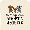 thumbnail image 4 of Inktastic Adopt A Rescue Dog Pet Gift Boys or Girls Toddler T-Shirt, 4 of 5