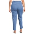 thumbnail image 4 of JMS Just My Size by Hanes Women's Plus Size 2 Pocket Pull On Pants, Single and 2 Pack, 4 of 7