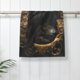 thumbnail image 5 of Balery Gothic Raven Portrait Toalla de Microfibra Premium con Estampado – 27.5x16 pulgadas, Alta Absorción, Suave y Aterciopelada, Secado Rápido, 5 of 6
