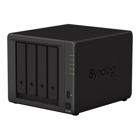 Synology Disk Station DS923+ - NAS server - 4 Baies - SATA 6Gb/S / eSATA - RAID RAID RAID 0, 1, 5, 6, 10, JBOD - RAM 4 GB - Gigabit Ethernet - iSCSI support