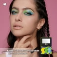 thumbnail image 4 of Misslyn 3 Colors Pop it Up Eyeshadow Palette #02 Green Wild Fairy, Highly Pigmented Mattes Glitter Shimmers Cream Makeup Palette Powder, 4 of 8
