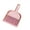 Pink, variant on Broom Dustpan Brush Small Dust pan : Small Dustpan and Brush Set Mini Broom and Dustpan Set Whisk Broom and Dustpan Set Small Broom and Dustpan Set for Desk, Table, Home, Kitchen Necessities (Blue)