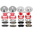 thumbnail image 2 of PowerStop Front and Rear Z23 Evolution Sport Brake Pad and Rotor Kit with Red Powder Coated Calipers Fits: SUBARU Select Models KC6110, 2 of 2