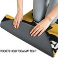 thumbnail image 3 of Boston Terrier Hot Yoga Mat Towel Non Slip for Hot Yoga - Quick-Drying Yoga Mat Cover with 4 Corner Pockets with Travel Bag - Hot Yoga Towel Non Slip Grip Moisture Wicking Sweat 70"x26", 3 of 6