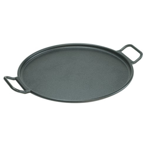 Lodge Pre Seasoned 14 Cast Iron Baking Pan With Loop Handles P14p3 Black Com Lodge Pre Seasoned 14 Cast Iron Baking, Lodge Cast Iron Round Griddle 14 Inch