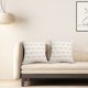 thumbnail image 5 of Funda de Cojín Decorativa a Rayas de Poliéster | Funda de Cojín Cuadrada Suave de 45X45 Cm para Sofá y Sala de Estar | Cojín Decorativo Primaveral para El Hogar, 5 of 6