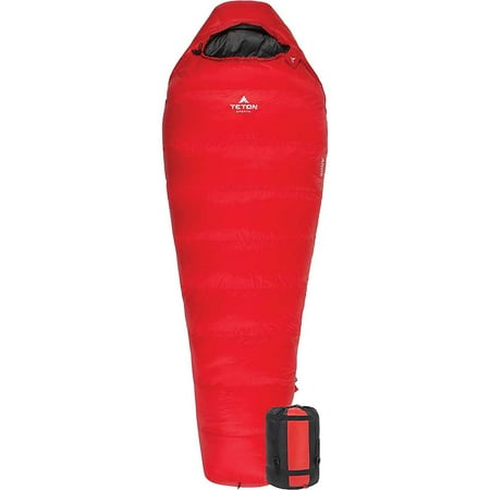 - TETON Sports Altos -10F Ultralight Down Mummy Bag