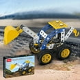 thumbnail image 4 of Gifts for Kids! Fwttom Toy Cars, Metal Excavator Model Kits Building Toys Model Car Kits for Boys 8-12 Erector Set Car Metal Building Blocks for Kids Boys 8 9 10 11 12-16 Years Old, 4 of 8