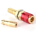 thumbnail image 4 of Btafrte Adaptador Gas Refrigerado Por Con Conector Rápido 10 Mm para Soplete Soldadura MIG TIG (rojo), 4 of 9