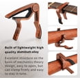 thumbnail image 3 of Guitar Capo for 6-String Acoustic Electric Guitars and Bass, 3 of 4