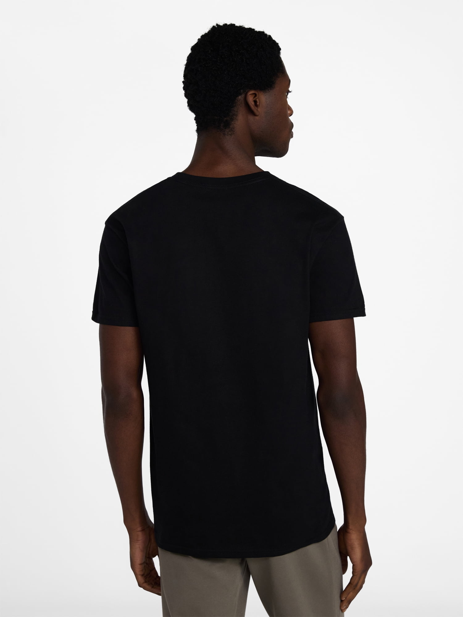 Athletic Works Men's and Big Men's Cotton Pocket Tee, Sizes XS-5XL and Tall Sizes
