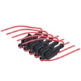 thumbnail image 1 of Electrical Connector, Rubber Sealing Ring Wire Pin Connector  For Motorcycles 1P Black,1P Red,2P,3P,4P,5P,6P, 1 of 8