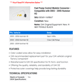 thumbnail image 2 of Fuel Pump Control Module Connector - Compatible with 2003 - 2006 Hummer H2 2004 2005, 2 of 2