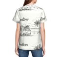 thumbnail image 7 of Wukai Summer Vacation Scene With Camping Van Youth Unisex Short Sleeve T-Shirt for Boys, Girls, Teens, and Kids-Large, 7 of 7