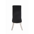 thumbnail image 3 of Acme Gianna Ivory PU & Stainless Steel Dining Chair (Set-2), 3 of 6