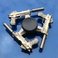 thumbnail image 1 of Ninja Fidget Spinner Metal teléfono móvil juego serie mano Spinner alivio del estrés juguetes pasatiempos para adultos autismo creatividad regalos, 1 of 5