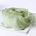 thumbnail image 1 of Xiao Hua Cinta de organza de 10 yardas, cinta transparente de polialgodón, cinta brillante para manualidades, para flores, ramos, guirnaldas, envoltura de regalos de boda, A17, 1 of 5