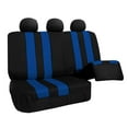 thumbnail image 4 of FH Group Universal Fit Seat Covers for SUV, Sedan, Van , Airbag Compatible, Split Bench Rear Seat - 7 Seaters Blue, 4 of 8
