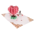thumbnail image 4 of Oubit Love Heart Tree Greeting Card,Love Heart Tree 3D Greeting Card Valentines Day Greeting Cards World-Class Design, 4 of 9