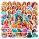 thumbnail image 1 of Paquete de pegatinas de vinilo con dibujos animados de princesas lindas, 50 unidades, 1 of 2