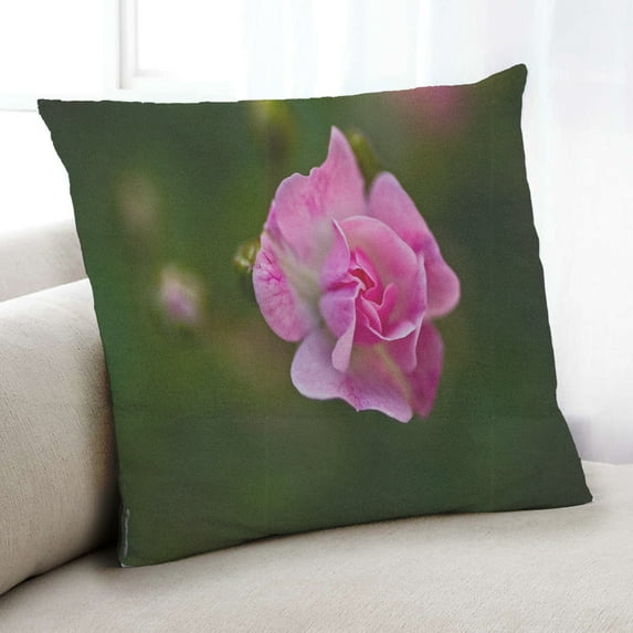 Ahgly Company Plants Flower Indoor Throw Pillow, 18 inch by 18 inch