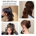 thumbnail image 2 of 1.6" Matte Small Double Row Teeth Hair Clips for Women - Strong Hold Jaw Clamps for Thin, Fine and Thick Hair, 2 of 7