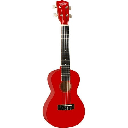 Oscar Schmidt OU1CRD Concert Size Ukulele in a Red Finish