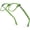9395 Green, variant on HEPIDEM Acetate Glasses Frame Men Square Eyeglasses Optical Spectacles ( 9395 Transparent )