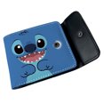 thumbnail image 5 of New Disney Cartoon Stitch Wallet with Card Holder Hasp Purse Gift for Girls and Boys, 5 of 5