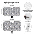 thumbnail image 3 of Bingfone Cute Dog And Flowers Car Windshield Sun Shade Protector Keep Your Vehicle Cool Sun Shield Visor Cover Foldable for Car Truck SUV-Small, 3 of 8