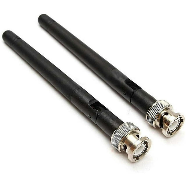 2 UHF Antennas with BNC Connector Compatible with Sennheiser EW100 EW300 EW500 G3