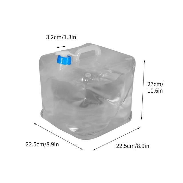 Daisyyozoid Fuel Canister Foldable For Easy Portability For Petrol Diesel Etc With Faucet Plastic