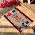 thumbnail image 1 of Felpudo navideño Cascanueces Felpudo navideño Felpudo decorativo de bienvenida Felpudo de Navidad Felpudo de goma lavable Cascanueces, 50 x 80 cm, 1 of 4