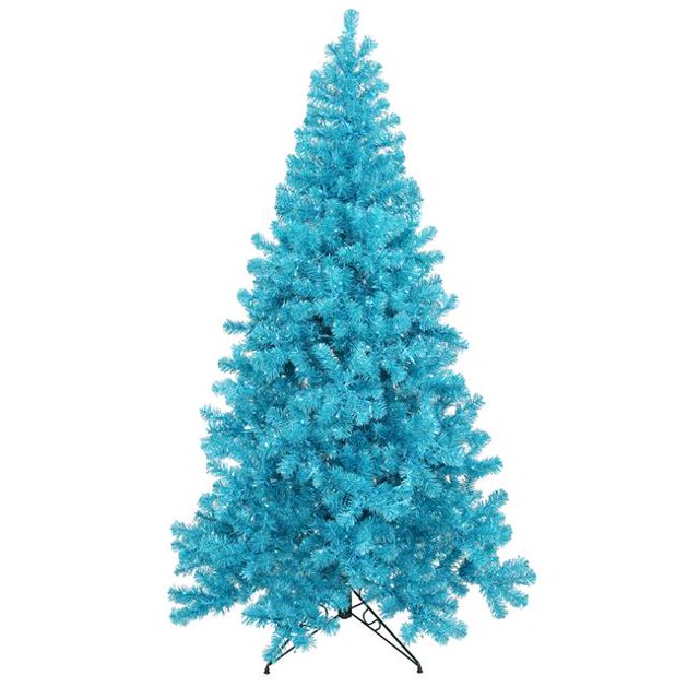 Vickerman B981261LED Ciel Bleu Sapin de Noël avec Sarcelle LED Lights&44; 6 Pi x 44 Po.