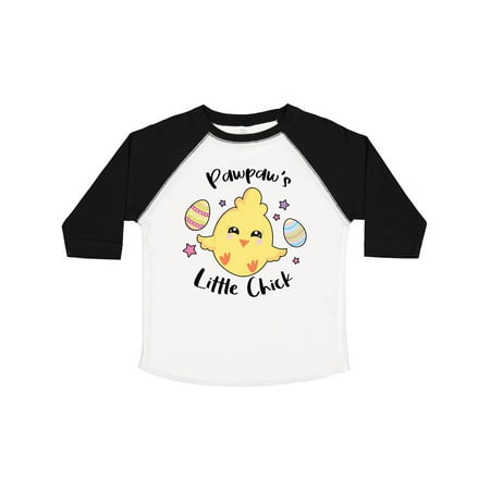 

Inktastic Happy Easter Pawpaw s Little Chick Gift Toddler Toddler Girl T-Shirt