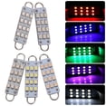 thumbnail image 3 of 10X561 562 567 Led 12Smd 44Mm Rigid Loop Interior Map Dome Door Trunk Light Bulb, 3 of 7