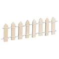 thumbnail image 1 of Miniatura Jardín Cerca Unique Bargains 3.6 Pulgadas Largo Madera Ornamento Decorativo Paquete de 4, 1 of 6