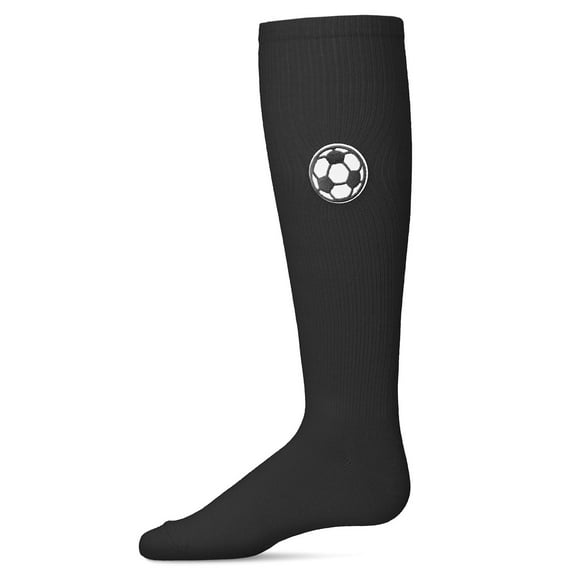 MeMoi Girls Soccer Lover Cotton Blend Knee High Socks - Girls - Female, 4, Latte