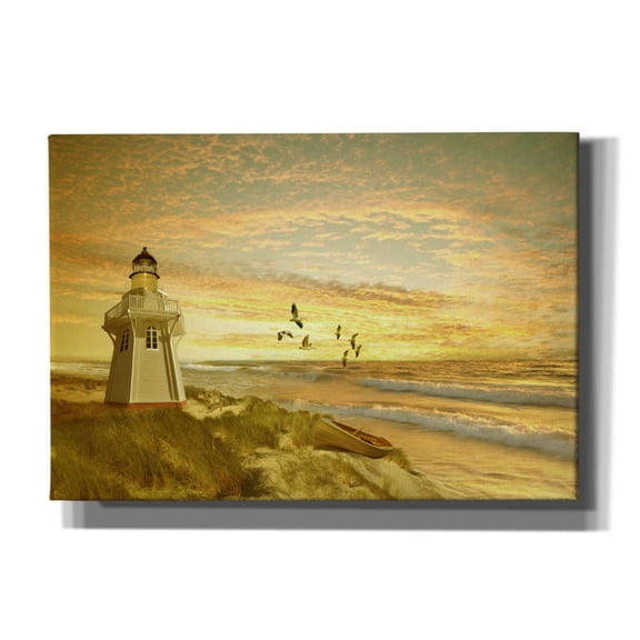 Epic Graffiti 'Pacific Sunset 6' by Carlos Casamayor, Canvas Wall Art, 26"x18"