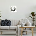 thumbnail image 2 of Stupell Urban Infinity Curved Abstract Painting Abstract Painting Black Framed Art Print Wall Art, 2 of 7