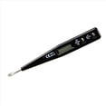 thumbnail image 2 of 3X Lápiz de Prueba Digital Sonda de Destornillador Detector de Probador de Voltaje de Luz Voltímetro de Pluma de Prueba Eléctrica 12-220V, Negro, 2 of 4