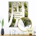 thumbnail image 3 of Designart "Green Floral Tiles in Botanical Design I" Abstract Botanicals Oversized Wall Mirror - Modern Abstract Hallway Decorative Wall Mirrors - Multiple Color Options, 3 of 6