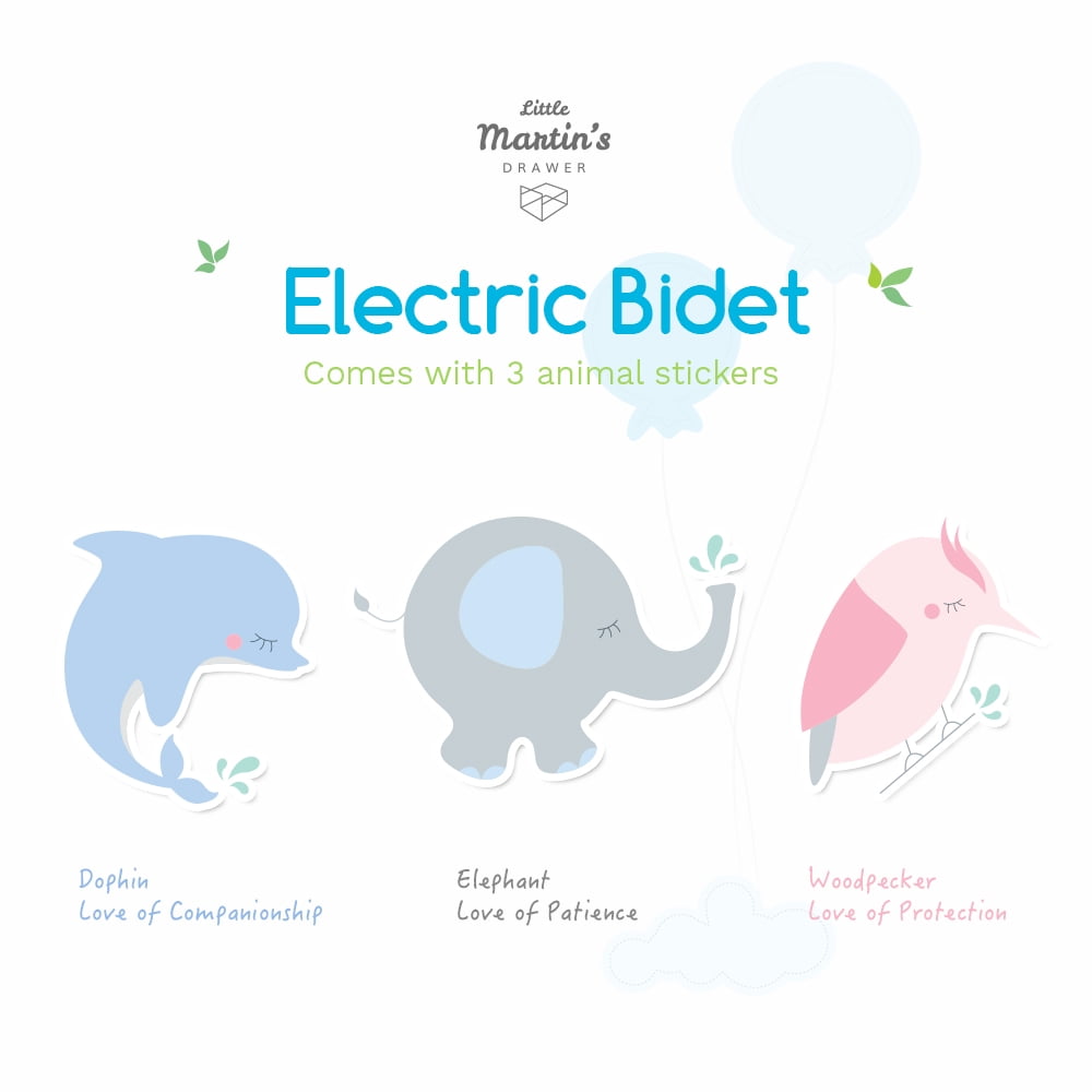 Little Martin’s Electric Portable Bidet – Personal Toilet Travel Sprayer For Babies Kids Elders Pregnant & Postpartum Women Outdoors Traveling – Battery Operated