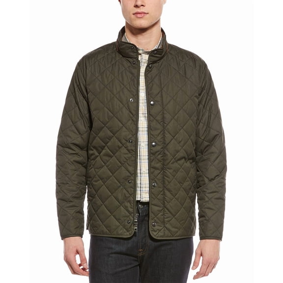 Peter Millar mens Quilted Jacket, XXL, Green