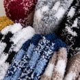 thumbnail image 5 of Dalrosia Super Soft Buffalo Plaid Fuzzy Socks Gifts for Women Girls Cozy Warm Thick Fluffy Cute Plush Socks, 5 of 5