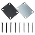 thumbnail image 2 of 4 Ensembles de Plaques de Cou de Guitare Plaque de Cou Fixer Planches d'Articulation de Cou de Guitare Planches de Renforcement de Guitare, 2 of 8