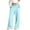 Blue, variant on Teen Girls Wide Leg Sweatpants Kids FLeece Lined Baggy Sweat Pants for Girls Athletic Elastic Waist Sweatpants with Pockets Army Green Size 10-11 Years
