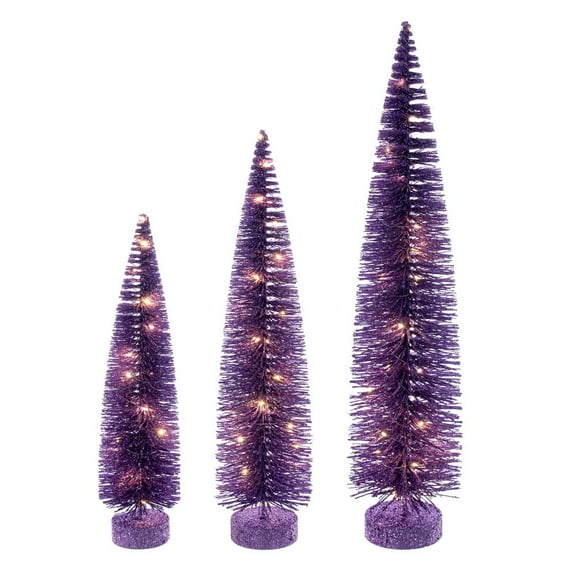 16"-20"-24" Lavender Brush Clear Lights