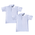 thumbnail image 4 of Playera Tipo Polo para Niños-niñas, Escolar/Casual , Tallas 4-16 (Pack x1 pza) WWCS TEXTILES Casual /Escolar /Sport, 4 of 6